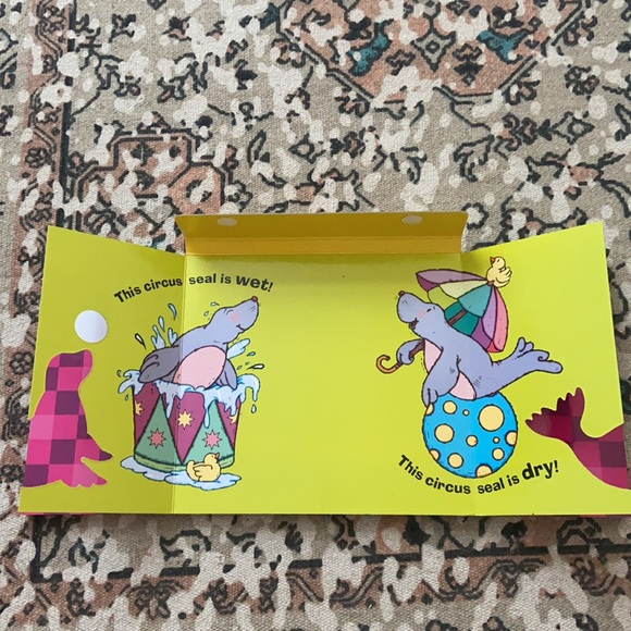 “Circus Opposites” flap book - Picture 5 of 5